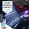 Rev Auto Vinyl Wrap Cleaner Kit 3Item Set Includes Wrap Detailer Shampoo Light Stain Remover Made for Gloss Satin Matte Chrome More
