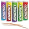 Xero Picks Energy Caffeine Flavored Toothpicks B12 for Focus B6 60 Picks Pack of 5 Variety Pack SugarFree Alternative to Energy Mints Gum Kosher