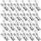 Tivcck Nail Clippers Set24 Pack Stainless Steel Nail Clippers BulkSilver Nail CutterUltra Sharp Sturdy Fingernail Clippers and Toenail Clippers for Women Men24 PcsSilver