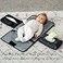 Lil Fox Portable Diaper Changing Pad OneHand Design Grey Constellation