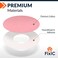 Fixic Freestyle Adhesive Patch 25 PCS Good for Libre 1 2 3 Plus Enlite Guardian NO Glue in The Center of The Patch PreCut Back Paper Long Fixation for Your Sensor Pink