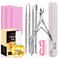 MORGLES Nail File and Buffer Blocks with Nail Care Kit