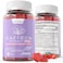 NEVISS Saffron Supplements Gummies 100mg 100 Pure Saffron Extract With Magnesium Glycinate LTheanine Turmeric Ashwagandha Honey Vitamin B Complex for Mood Power Antioxidant Vitality 120 Count