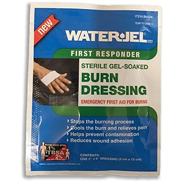 ضمادة حروق Safeguard Medical WaterJEL 2 × 6 بتركيبة جديدة
