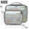holay 4 Pack Building Block Storage Bags Clear Zippered Toy Organizer Case