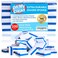 Oh My 100 Pack Extra Durable Eraser Sponge Extra Thick Long Lasting Magic Melamine Cleaning Sponges in Bulk Foam Pads for Walls Kitchen Bathroom Floor Baseboard Cleaner