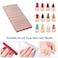 AhaTopia mini Nail Files 100 Pack 180240 Grit Wooden Emery Board Nail File Double Sided Small Wood Emory Fingernail Files for Natural Nails Professional Reusable Manicure Pedicure