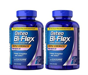 Osteo Bi-Flex Osteo Biflex Triple Stregnth MSM Vitamin D3 200 tabs 2 Pack