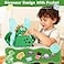 Dr.meter Drmeter 3 in 1 Toddler Harness Leash 82ft Anti Lost Wrist Link Cute Dinosaur Kids Safety Harness Tether with Key Lock Child Protective Leashes While Walking for Outdoor Activity Keep Kids Clo