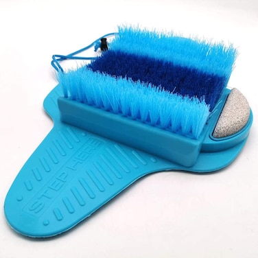 Mars Wellness Bath Scrubber and Foot Exfoliator Feet Scrubber Dead Skin Remover Shower Exfoliating with Foot Pumice Stone
