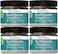 Viva Doria Pack of 4 Fluoride Free Natural Toothpaste Peppermint 3 oz Glass jar Refreshes Mouth Freshens Breath Keeps Teeth and Gum Healthy