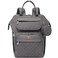 BabbleRoo Diaper Bag Backpack Multifunction Large Bags with Changing Pad Stroller Straps Pacifier Case Unisex Stylish Travel Back Pack Nappy Changing Bag for Moms Dads Dark Gray