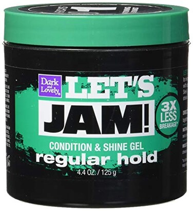 SoftSheen Soft Sheen Carson Lets Jam Condition Shine Gel Regular Hold Jar 130ml 44 Oz