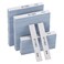 BTYMS 100 Count 8080 Grit Rectangle Nail Files Reusable Coarse Nail File Double Sided Emery Boards Manicure Tools for Acrylic Nails
