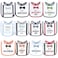 Little Treasure Unisex Baby Cotton Bibs Holiday Bow Ties One Size