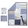 Bedtime Originals Roar Dinosaur 3 Piece Crib Bedding Set BlueGray 44x1x35 Inch