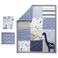 Bedtime Originals Roar Dinosaur 3 Piece Crib Bedding Set BlueGray 44x1x35 Inch