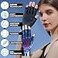 Gorbgle 2 Pairs Copper Arthritis Gloves for Women Men Compression Gloves with Adjust Strap for Arthritis Wrist Support Hand Pain Fingerless Computer Typing Gloves for Carpal Tunnel RSI SmallMedium