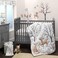 طقم مفروشات سرير أطفال من ثلاث قطع من Bedtime Originals، بتصميم Deer Park متعدد الألوان