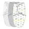 SwaddleMe by Ingenuity Original Swaddle Size SmallMedium 03 Months 3Pack Lil Wild One