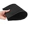 MIIDII Shoe Sole Repair Rubber Soling Sheet Shoes Bottom Repairing Material 532 Inch 4 mm Thickness Black