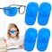 THSIREE 4 Pack Eye Patches for Kids Medical Eye Patch Soft Eye Patch for Glasses Treating Lazy Eye Amblyopia Strabismus for Children Blue