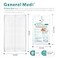 General Medi Sterile Abdominal Combine Pads 25 Count 5 x 9 Individually Wrapped Absorbent Thick Pads