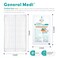 General Medi Sterile Abdominal Combine Pads 25 Count 5 x 9 Individually Wrapped Absorbent Thick Pads