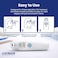 Exergen TAT2000C Temporal Artery Thermometer for Kids Newborns Adults Soft Glow Display Silent Mode 9V Battery Included