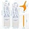 SOFTNLUX Foot Reflexology Sock Set with Massage Tool Acupressure Reflexology Socks Relief Body Stress Aches Feet Acupuncture Point Massage Pen Trigger Men Size
