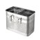 UIP Global Stainless Steel Cutlery Utensil Holder Medium Square Chopsticks Holder for Dishwasher