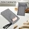 Kootinn Travel Soap Saver Bag 3 Pcs Soap Pocket Exfoliating Soap Saver Pouch Rough Mesh Bar Soap Bags for Shower Body Foam Scrubber Exfoliating Shower Sponge Grey