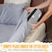 Sleepah Bed Bumpers for Toddlers Memory Foam Rail Guards Waterproof Washable Dual Sided NonSlip Soft Cover Safety Guard Noodle Long Pillow Pads for King Queen Full Twin Beds 1 Pack