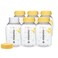 Medela Breast Milk Collection and Storage Bottles with Solid Lids 6pk5oz150ml Breastmilk Container Compatible Breast Pumps and Made Without BPA
