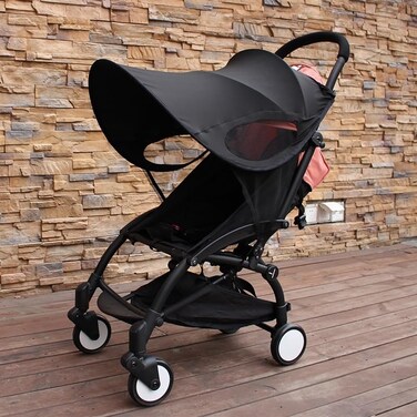 HKSICHENGKEJI Sun Shade for Strollers Universal Strollers Cover Breathable UV Protection Cover Adjustable Stroller Sun Shade Summer Stroller Accessories Sunscreen Cover Baby Stroller Windshield