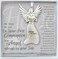 The Grandparent Boxed Angel with Sentiment First Communion Gift for Granddaughter Grandson Godson Goddaughter First Communion Keepsake