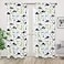 Sweet Jojo Designs Blue and Green Modern Dinosaur Bedroom Decor Window Treatment Panels Set of 2