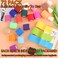 CLRBEATTY 72 Pack Self Adhesive Bandage Athletic Elastic Cohesive Bandage Breathable Self Adherent Wrap for Pets 2 Inch x 5 Yard Stretch Bandage Sports Wrap for Wrist Ankle Swelling Sprains 24 Colors