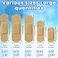 Lounsweer 1000 Pcs Fabric Adhesive Bandages Variety Pack Bulk Assorted Sizes Flexible Breathable Patch Fabric Bandages for Family First Aid Skin Wrap Finger Wound Natural