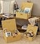 Homepeaz Wicker Storage Baskets with Lids Set of 3 Decorative Storage Boxes For Organizing Woven Baskets with Leather Lock and Handles Beige