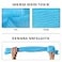 VITEVER 4 Pieces African Exfoliating Net Long African Net Sponge Nylon African Net Cloth Exfoliating Washcloth Body Scrubbers for Use in Shower Back Scrubber Skin Smoothers for Bath Multicolor 4