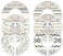 Mumsy Goose Nursery Closet Dividers Closet Organizers Baby Clothes Dividers Monochrome Boho