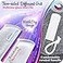 GLADZY Czech Glass Foot File Callus Remover Double Sided Etched Different Grit Coarse Fine Surfaces for Hard Skin Cracked Heels Professional Pedicure Tool Washable Reusable Made in EU
