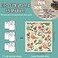 Cunhill 6 Pcs Swedish Dishcloth for Kitchen Swedish Dish Towels Reusable Paper Towels Sponge Cleaning Cloths Wipes Absorbent Quick Drying Washable No Odor Decorative Hand Towel