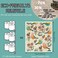 Cunhill 6 Pcs Swedish Dishcloth for Kitchen Swedish Dish Towels Reusable Paper Towels Sponge Cleaning Cloths Wipes Absorbent Quick Drying Washable No Odor Decorative Hand Towel