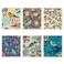 Cunhill 6 Pcs Swedish Dishcloth for Kitchen Swedish Dish Towels Reusable Paper Towels Sponge Cleaning Cloths Wipes Absorbent Quick Drying Washable No Odor Decorative Hand Towel