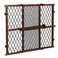 Evenflo Position Lock Adjustable Wood Baby Gate Farmhouse Collection