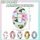 Panelee 25 Pcs Adhesive Patch Compatible with Dexcom Sweatproof Colorful Floral Variety Pre Cut Adhesive Tape Glucose Monitor Protection G6