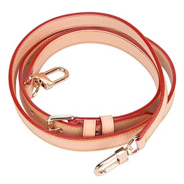 VanEnjoy Genuine Vachetta Leather Adjustable Crossbody Replacement Straps for Purses Shoulder Bags
