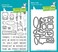 Lawn Fawn Clear Stamp and Coordinating Dies Toadally Awesome 2 Item Bundle LF1581 LF1582
